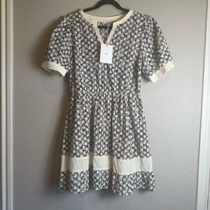 Floral Short Sleeve Dress